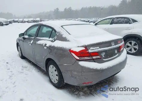 2013 Honda Civic Lx z USA, uszkodzony, nr VIN 2HGFB2F5XDH594196